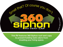 360 Siphon® RV Sticker