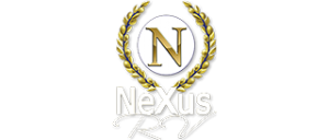 Nexus RV Logo Gold and White