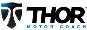 Thor Motor Coach logo Blue style